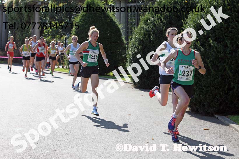 Senior women, Northern Road Relays, Blackpool. Photo: David T. Hewitson/Sports for All Pics